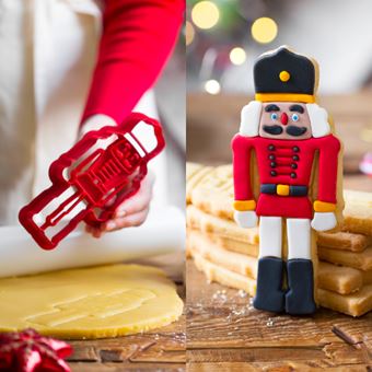 Picture of NUTCRACKER PLASTIC COOKIE CUTTER